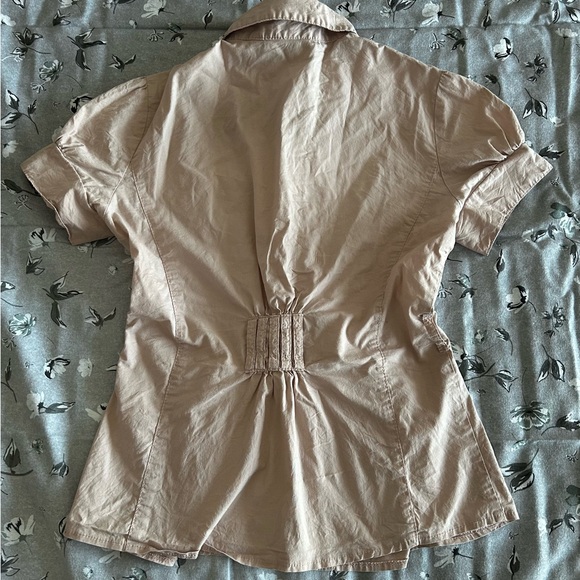 Vintage baby pink shirt/ Exit Couture - Picture 2 of 5